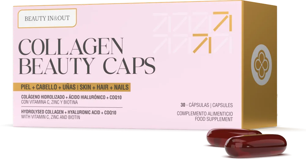 Caja de Collagen Beauty Caps con cápsulas