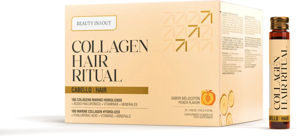 Caja y vial de Collagen Hair Ritual