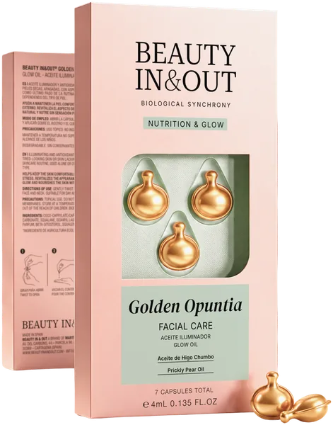Estuche de cápsulas twist-off Golden Opuntia