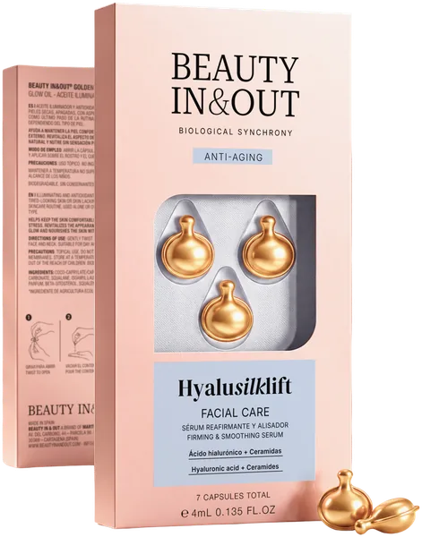 Estuche de cápsulas twist-off Hyaluron Silk