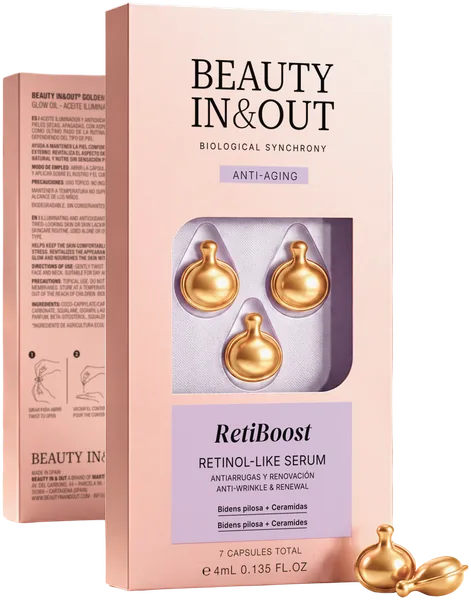 Estuche de cápsulas twist-off Reti-Boost